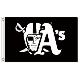 Nfl oakland raiders 3 'x 5' bandiere in poliestere a