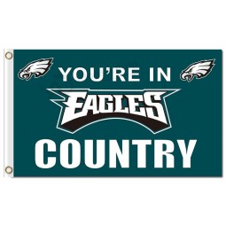 NFL Philadelphia Eagles 3'x5' polyester flags eagles country with your logo