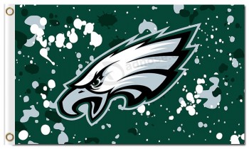 Nfl Philadelphia Eagles 3'x5 'Polyester Fahnen Tintenflecken