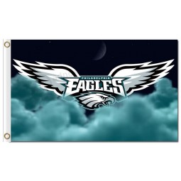 NFL Philadelphia Eagles 3'x5' polyester flags wings with your logo