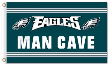 Nfl Philadelphia Eagles 3'x5 'Polyester Fahnen Mann Höhle