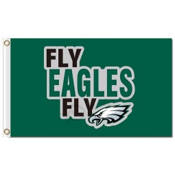 NFL Philadelphia Eagles 3'x5' polyester flags fly eagles with your logo