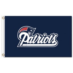 NFL New England Patriots 3'x5' polyester flags name with your logo