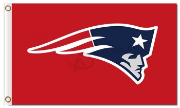 Nfl New England Patrioten 3'x5 'Polyester Flaggen Logo