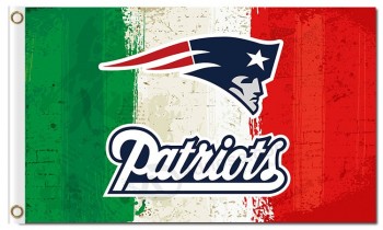 NFL New England Patriots 3 'x 5' bandiere in poliestere tre colori