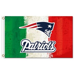 NFL New England Patriots 3'x5' polyester flags three colors with your logo