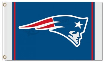 Nfl new england patriots 3'x5 'логотип полиэфирных флагов