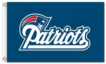 Nfl new inghilterra patriots 3 'x 5' bandiere in poliestere nome