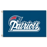 Nfl nova inglaterra patriots 3'x5 'poliéster sinalizadores nome