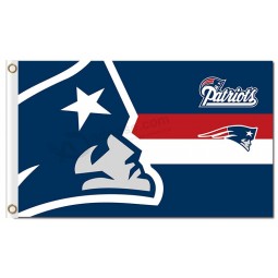 Nfl New England patriots 3'x5 'polyester vlaggen