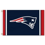 Wholesale customized high quality NFL New England Patriots 3'x5' polyester flags logo
