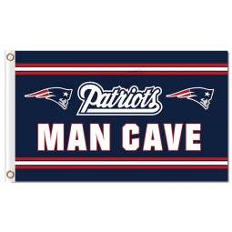 Nfl new England patriots 3'x5 'polyester vlaggen man grot