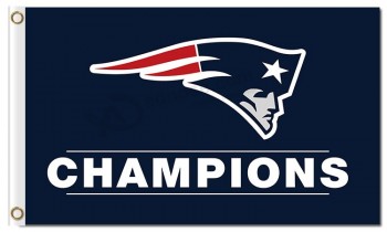 All'ingrosso cusotm nfl new england patriots bandiere 3'x5 'poliestere