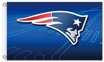 Wholesale custom NFL New England Patriots 3'x5' polyester flags logo