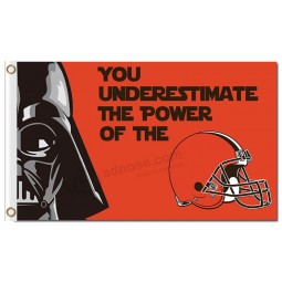 Nfl cleveland browns 3'x5 'bandiere in poliestere star wars