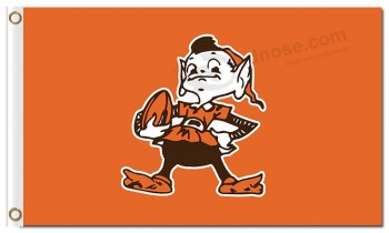 Nfl cleveland browns 3 'x 5' bandiere in poliestere