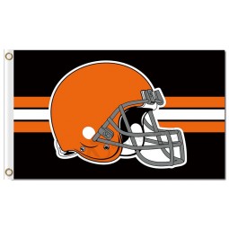 Nfl cleveland browns 3'x5 'шлем для полиэфирных флагов