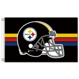 NFL Pittsburgh Steelers 3'x5' polyester flags with your logo