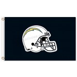 NFL San Diego Chargers 3'x5' polyester flags helmet with your logo