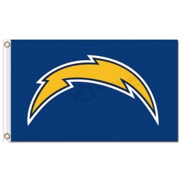 NFL San Diego Chargers 3'x5' polyester flags with your logo