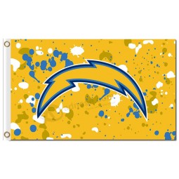 NFL San Diego Chargers 3'x5' polyester flags ink spots with your logo