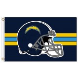 NFL San Diego Chargers 3'x5' polyester flags helmet with your logo