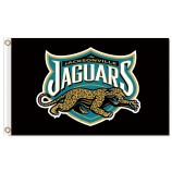 NFL Jacksonville Jaguars 3'x5' polyester flags with your logo