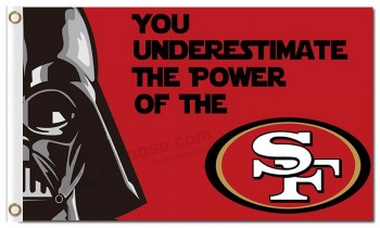 Nfl san francisco 49ers 3'x5 'bandiere in poliestere star wars