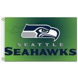 NFL Seattle Seahawks 3'x5' polyester flags with your logo