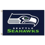 NFL Seattle Seahawks 3'x5' polyester flags team name and your logo