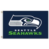 NFL Seattle Seahawks 3'x5' polyester flags with your logo