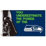 NFL Seattle Seahawks 3'x5' polyester flags star wars with your logo