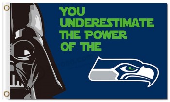 NFL Seattle Seahawks 3'x5' polyester flags star wars with your logo