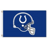 Wholesale custom cheap NFL Indianapolis Colts 3'x5' polyester flags logo