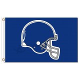NFL Indianapolis Colts 3'x5' polyester flags blue helmet with your logo