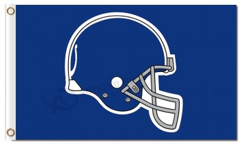 Nfl Indianapolis colts 3'x5 'bandeiras de poliéster capacete azul