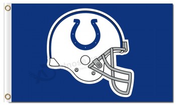 NFL Indianapolis Colts 3'x5' polyester flags helmet with your logo