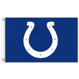 Custom high-end NFL Indianapolis Colts 3'x5' polyester flags with your logo