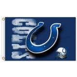 Custom high-end NFL Indianapolis Colts 3'x5' polyester flags big with your logo