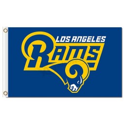 Custom size for NFL Los Angeles Rams 3'x5' polyester flags with high quality