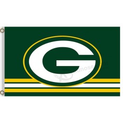 NFL Green Bay Packers 3'x5' polyester flags for custom sale