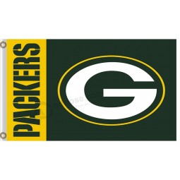Wholesale custom cheap NFL Green Bay Packers 3'x5' polyester flags