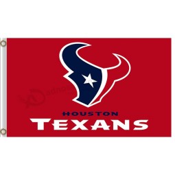 Wholesale custom NFL Houstan Textans 3'x7' polyester flags