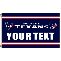 Wholesale custom NFL Houstan Textans 3'x7' polyester flags your text