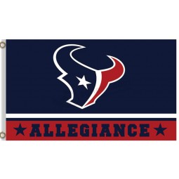 Wholesale high-end NFL Houstan Textans 3'x7' polyester flags allegiance