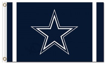 Nfl dallas cowboys 3'x5 'полиэфирные флаги для эмблемы