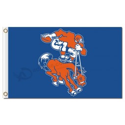 Custom high-end NFL Denver Broncos 3'x5' polyester flags cartoon