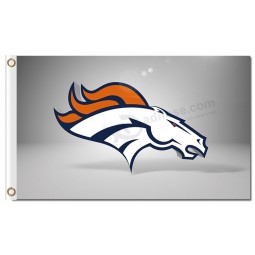 Custom high-end NFL Denver Broncos 3'x5' polyester flags