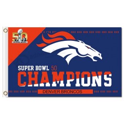 NFL Denver Broncos 3'x5' polyester flags champions