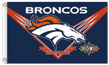 Nfl denver broncos 3'x5 'Polyester Flaggen Broncos Champions